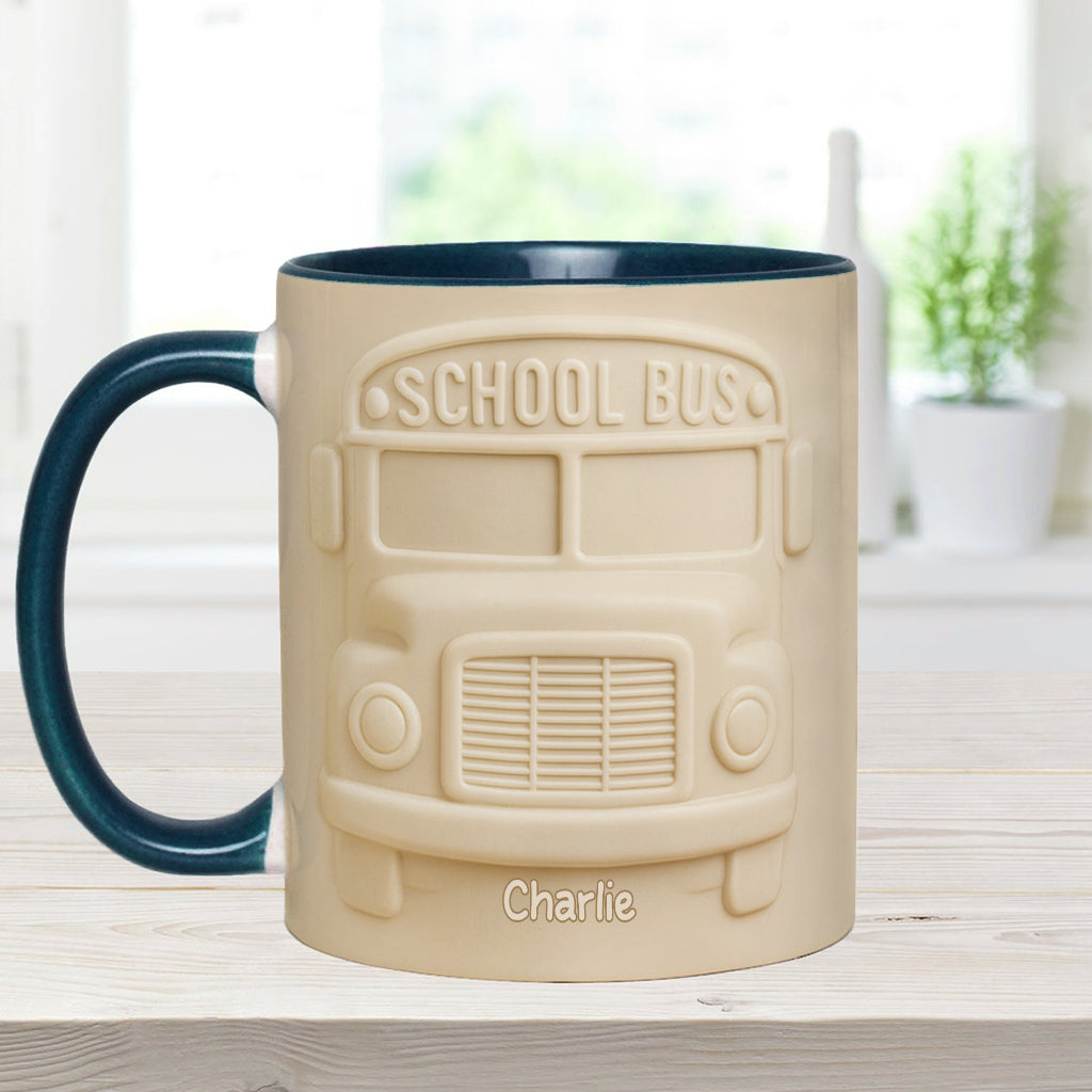 Mug personnalisé pour chauffeur de bus scolaire