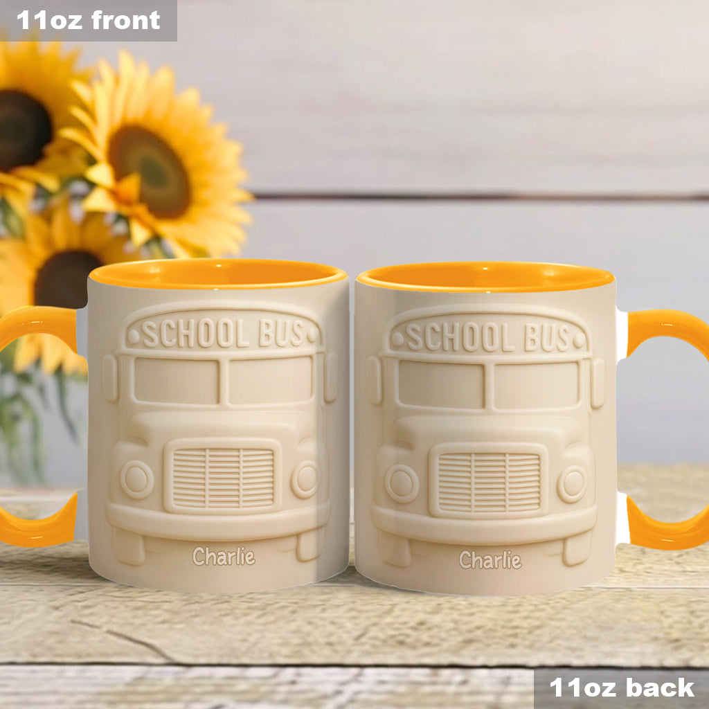 Mug personnalisé pour chauffeur de bus scolaire