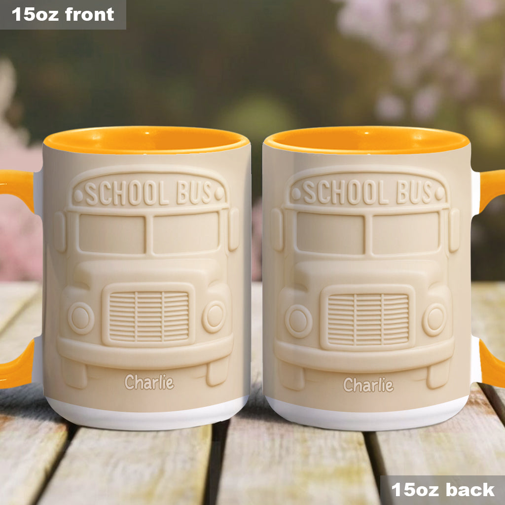 Mug personnalisé pour chauffeur de bus scolaire