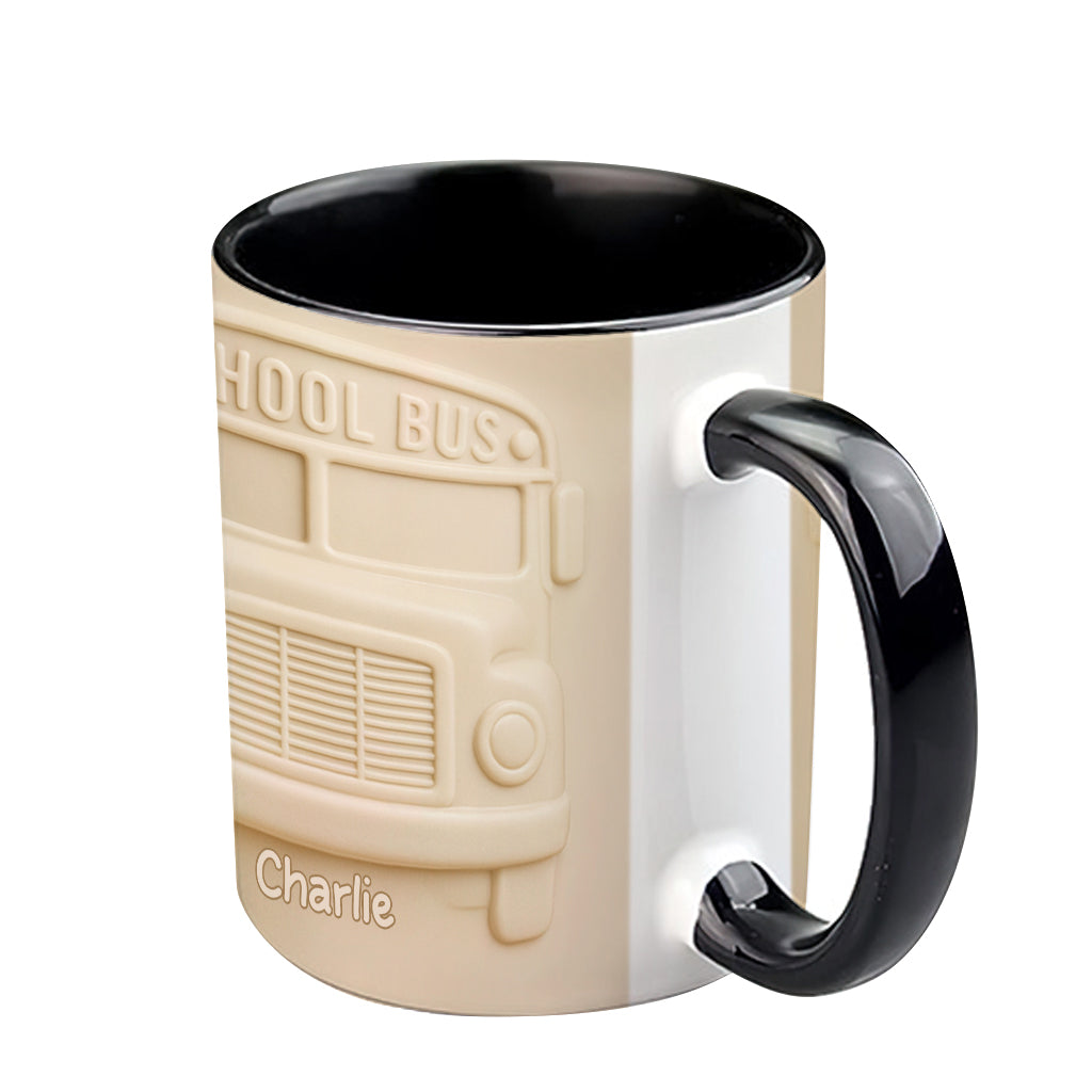Mug personnalisé pour chauffeur de bus scolaire