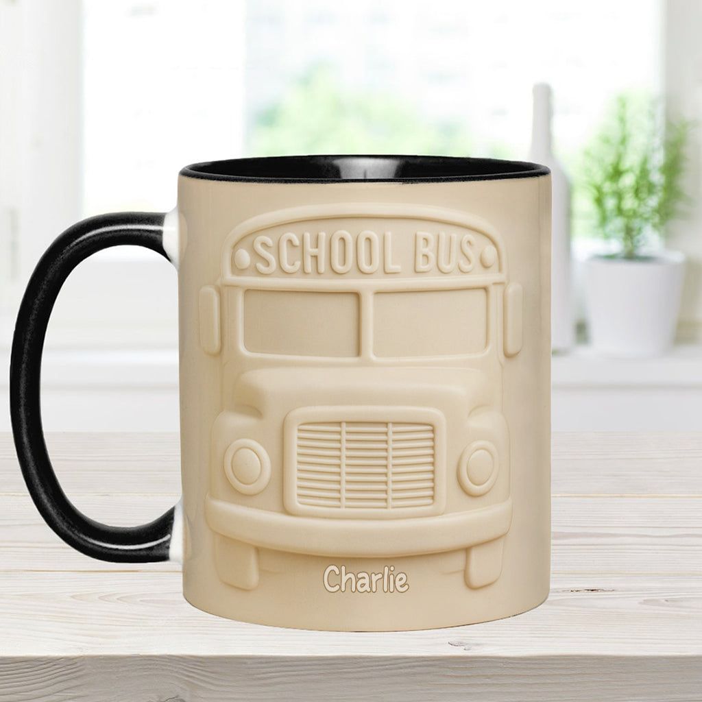 Mug personnalisé pour chauffeur de bus scolaire