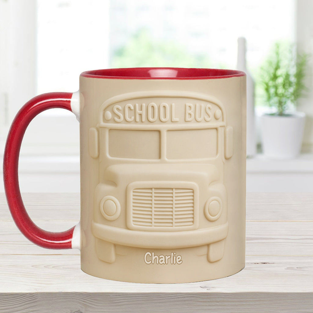 Mug personnalisé pour chauffeur de bus scolaire