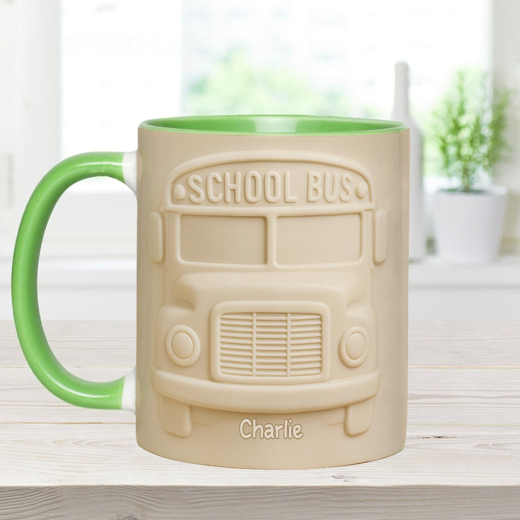 Mug personnalisé pour chauffeur de bus scolaire