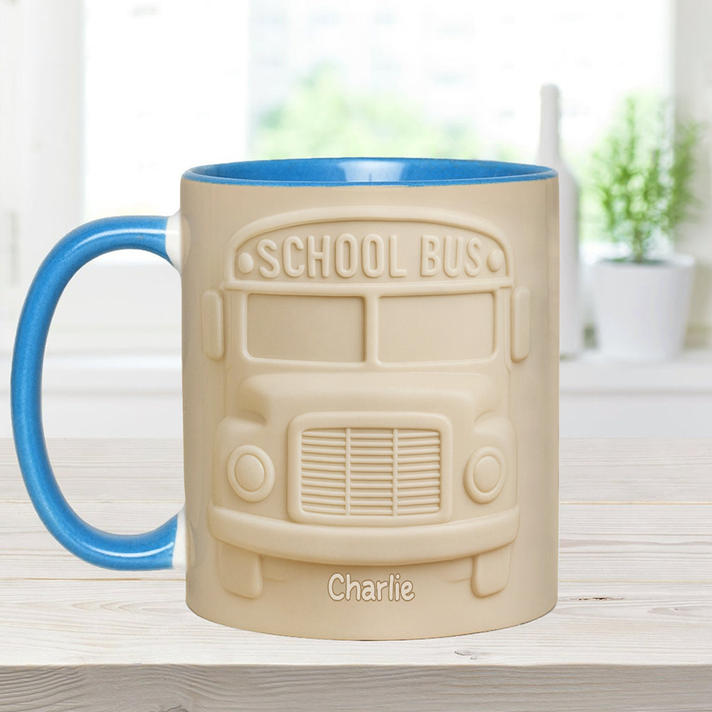 Mug personnalisé pour chauffeur de bus scolaire