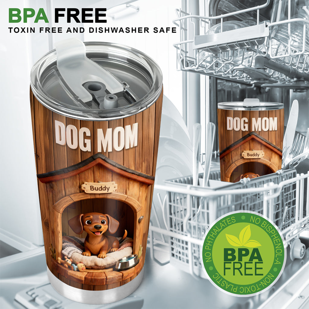 Dog Mom/ Dog Dad - Personalized Dog Tumbler