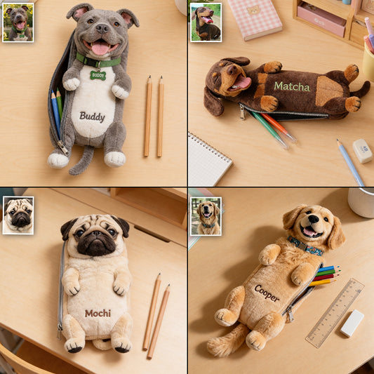 Always By My Side - Personalized Dog Plush Pouch