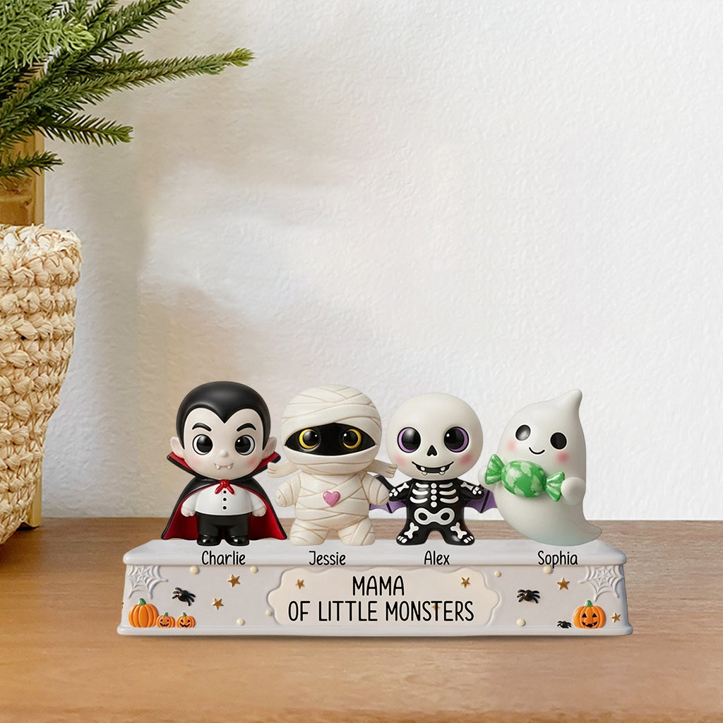 Little Monsters - Personalized Grandma Custom Shaped Acrylic Plaque