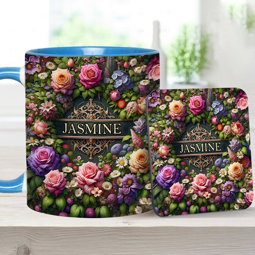 Welcome To My Garden - Personalized Gardening Accent Mug