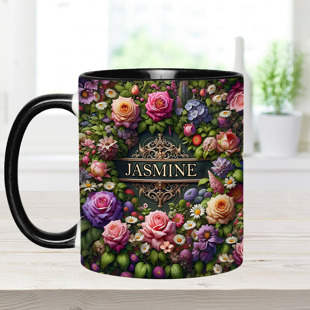 Welcome To My Garden - Personalized Gardening Accent Mug