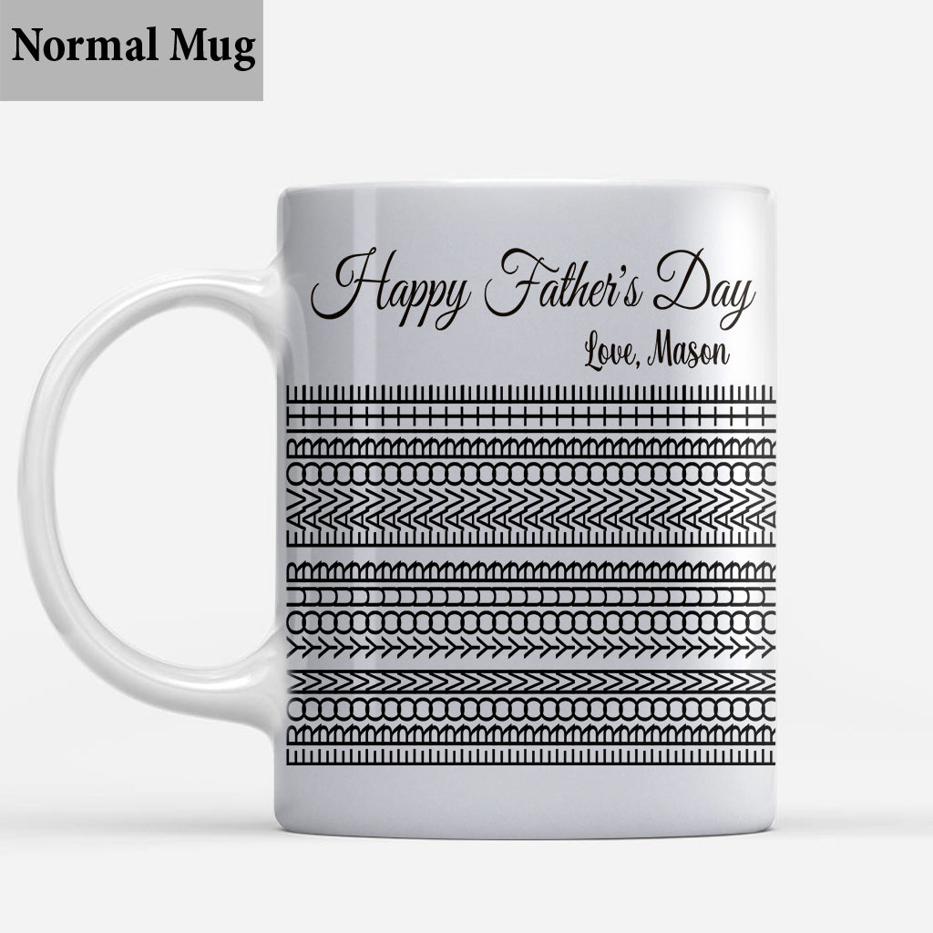 Best Dad Ever - Personalized Father Mug