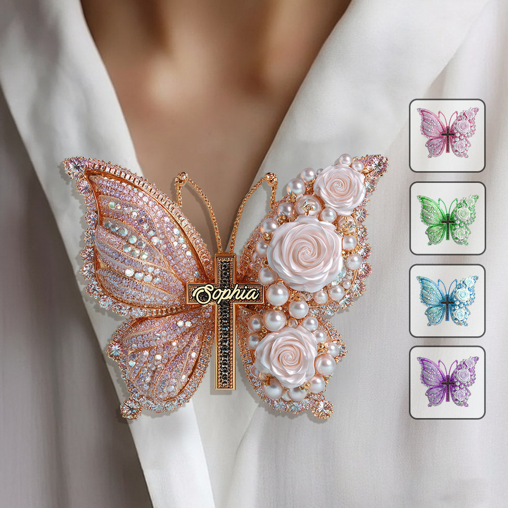 Faith - Personalized Christian Pin