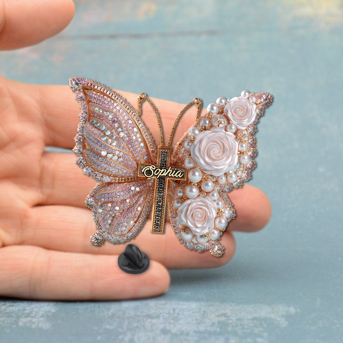 Faith - Personalized Christian Pin