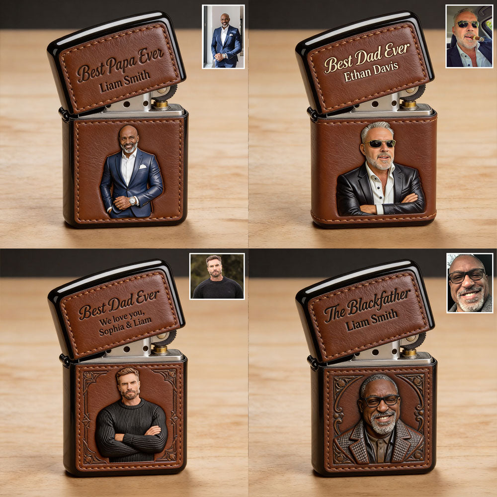 Joyeuse Fête des Pères - Briquet Personnalisé