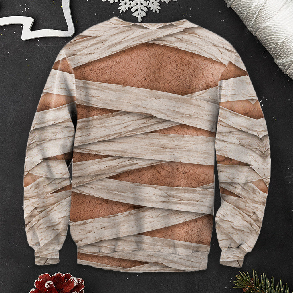 Funny Spooky - Personalized Halloween Ugly Sweater