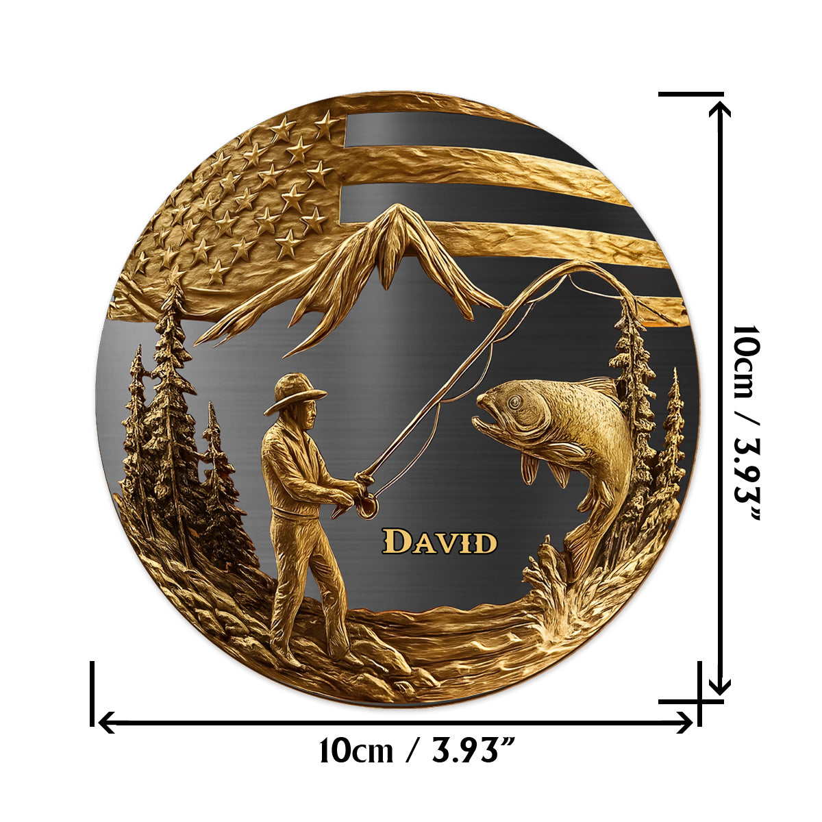 Fishing For Life - Personalized Fishing Whiskey Glass