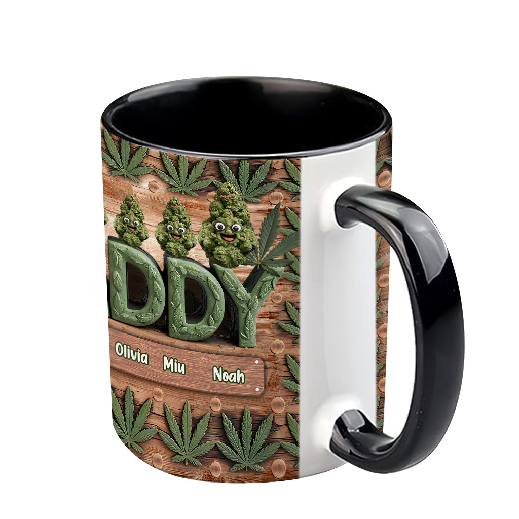 Best Dope Dad - Personalized Father Accent Mug