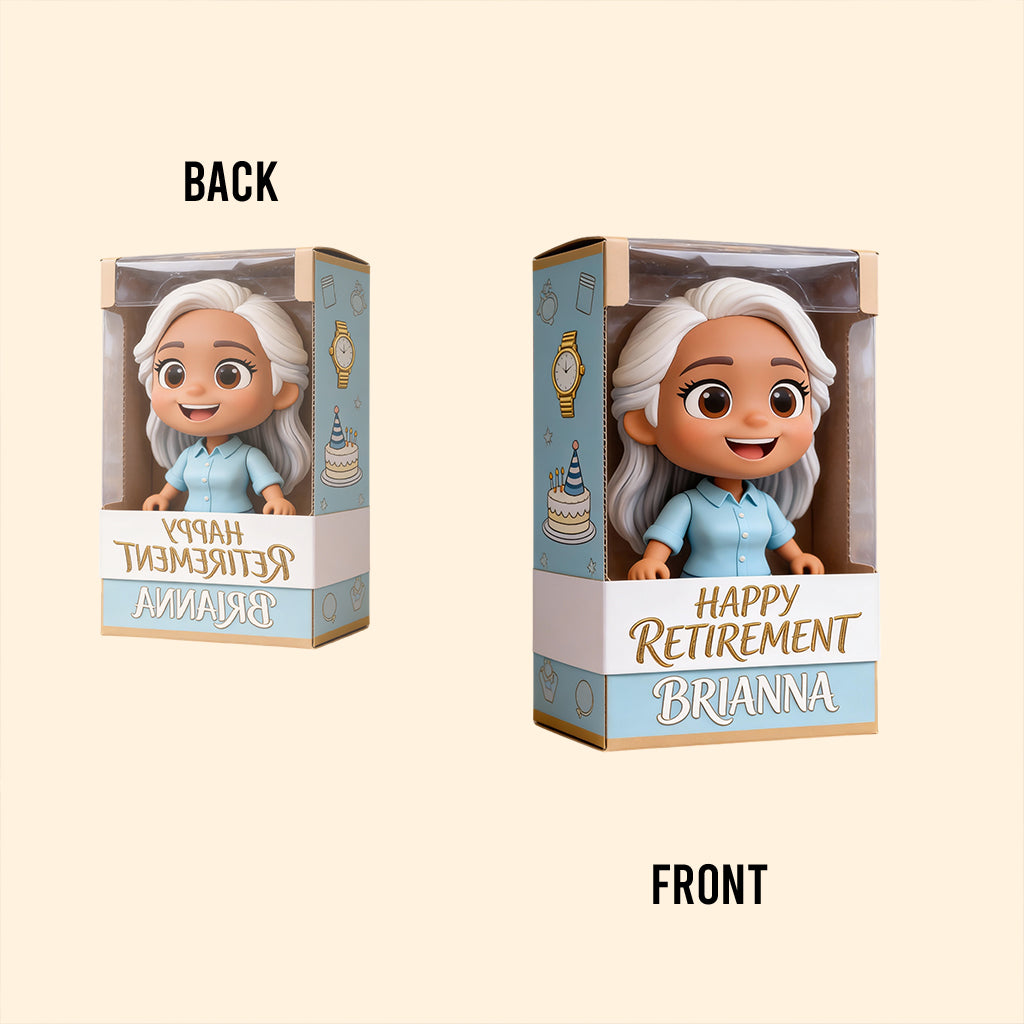 Happy Retirement - Personalized Retired Custom Shaped Acrylic Plaque