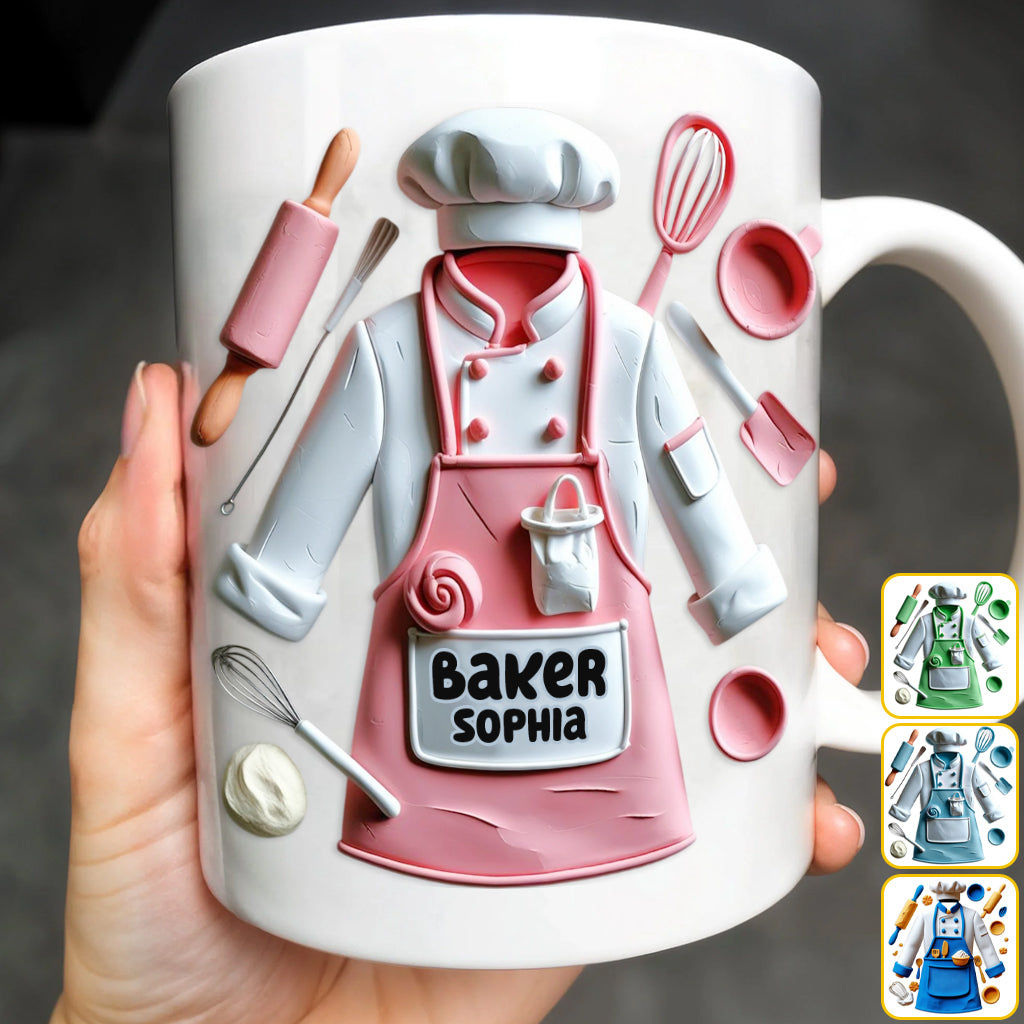 Mug de pâtisserie personnalisé « Comme vous le faites »