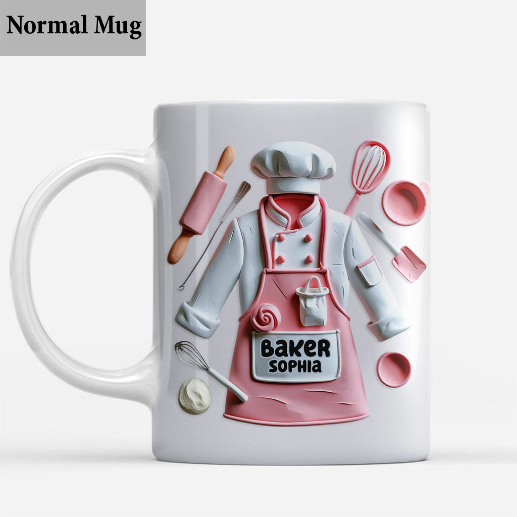 Mug de pâtisserie personnalisé « Comme vous le faites »