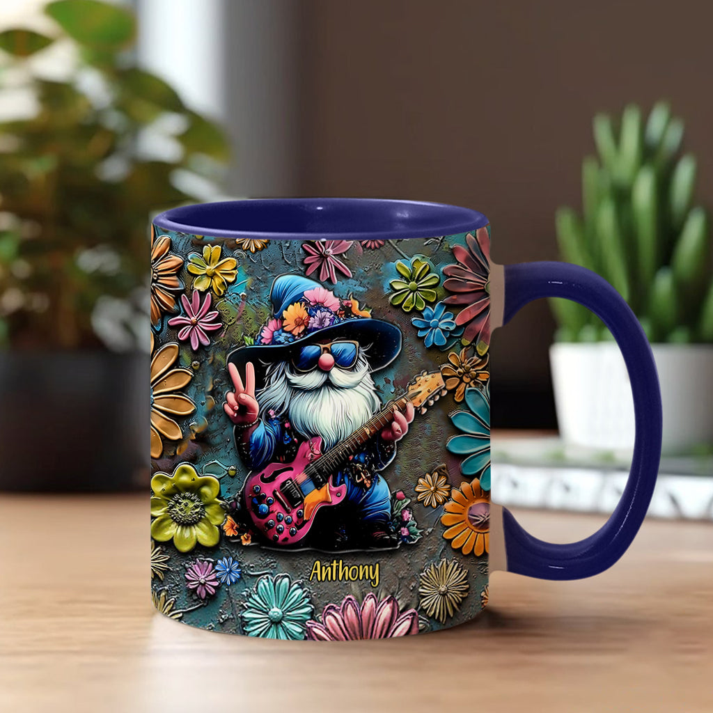 Hippie Gnome - Personalized Hippie Accent Mug