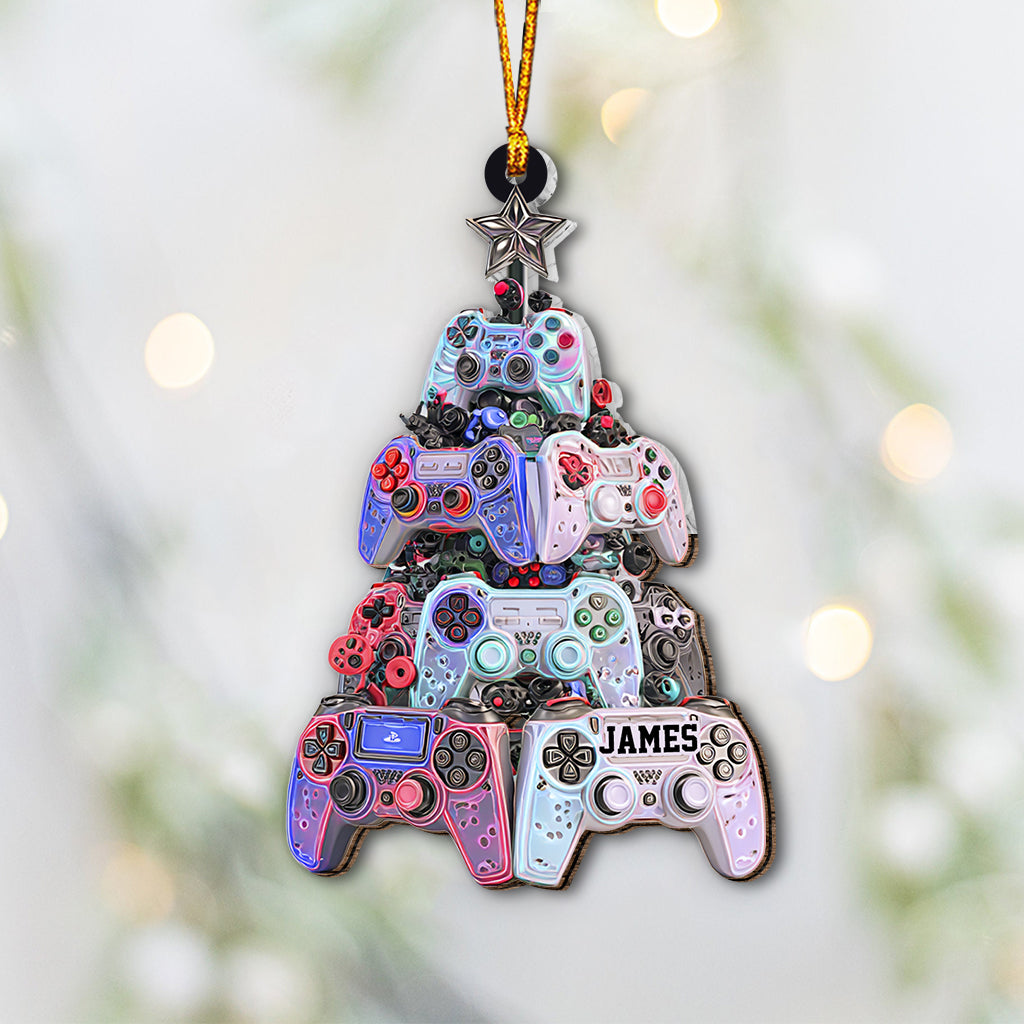 Superbe joueur de jeux vidéo - Ornement de jeu vidéo personnalisé