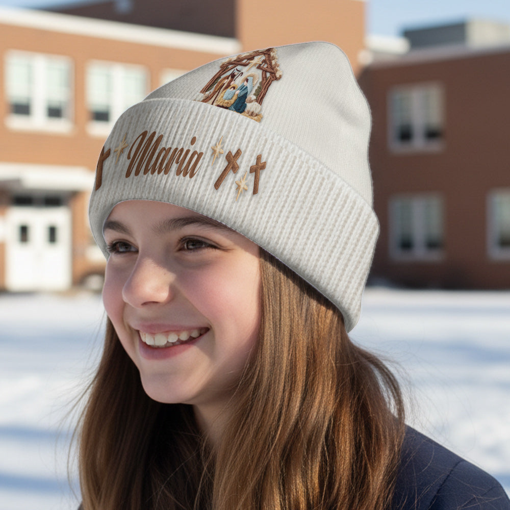 Croire - Bonnet chrétien personnalisé