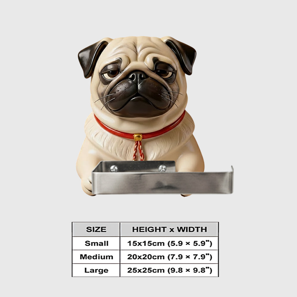 Porte-papier toilette pour chien personnalisé à partir de n'importe quelle photo -