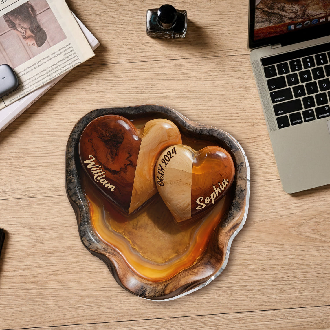 Vous et moi, nous avons ça - Plateau personnalisé pour couples
