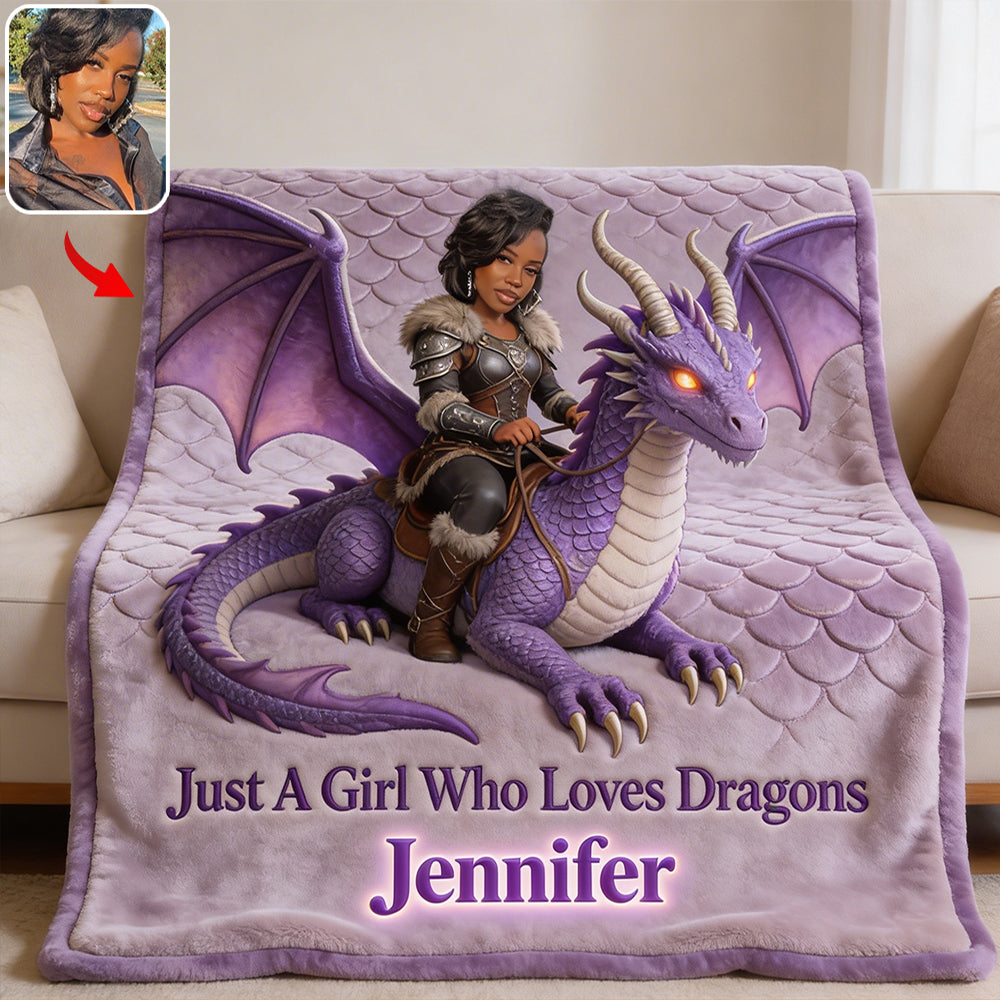 Dragon d'Amour - Couverture Dragon Personnalisée