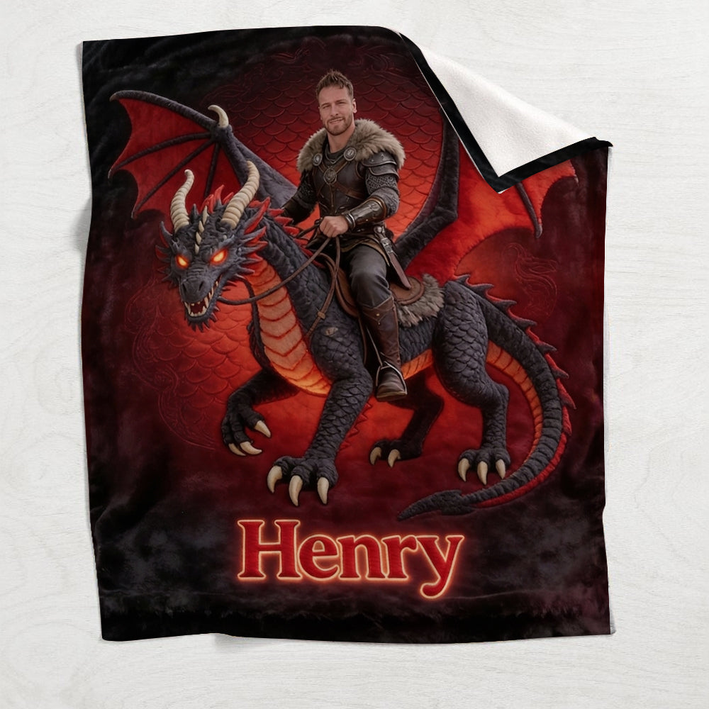 Dragon d'Amour - Couverture Dragon Personnalisée