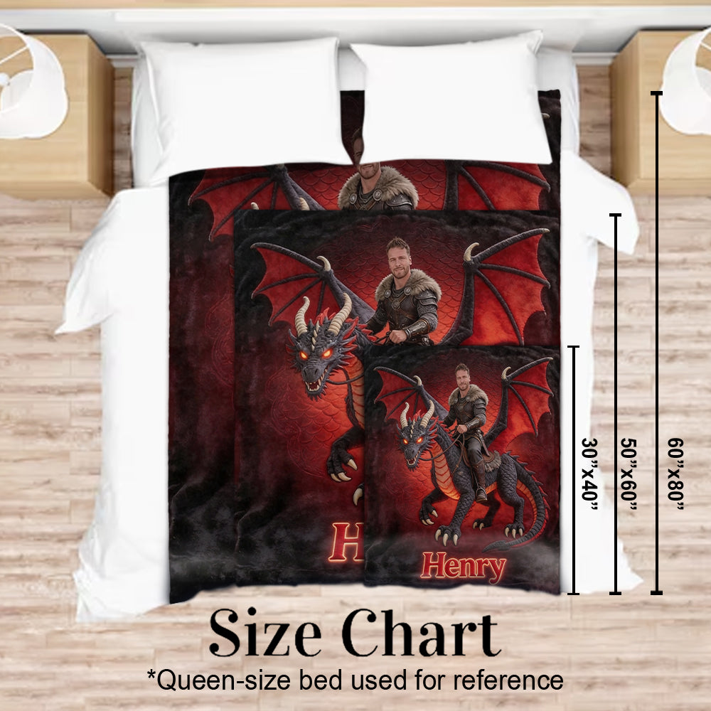 Dragon d'Amour - Couverture Dragon Personnalisée