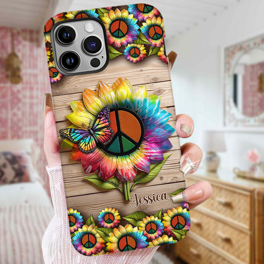 Hippie Soul - Personalized Hippie Full Print Phone Case
