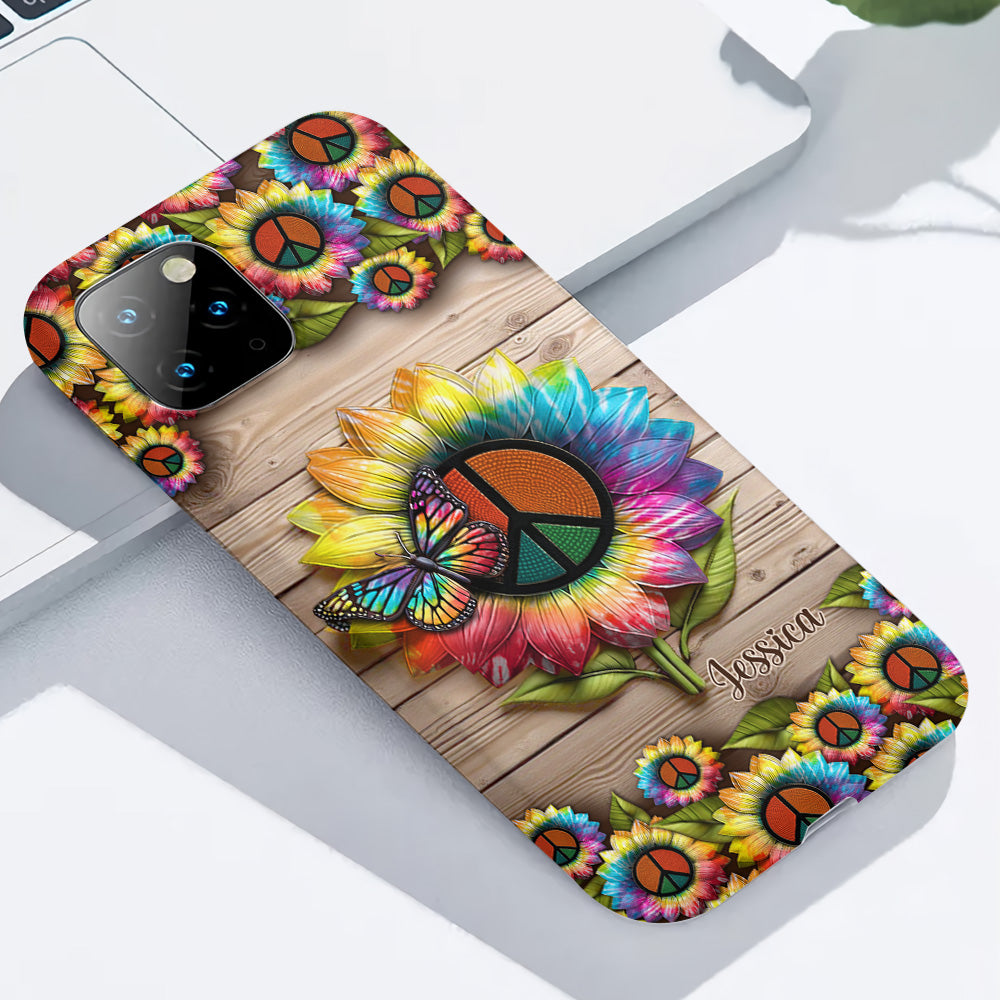 Coque de téléphone personnalisée Hippie Soul - Motif hippie intégral