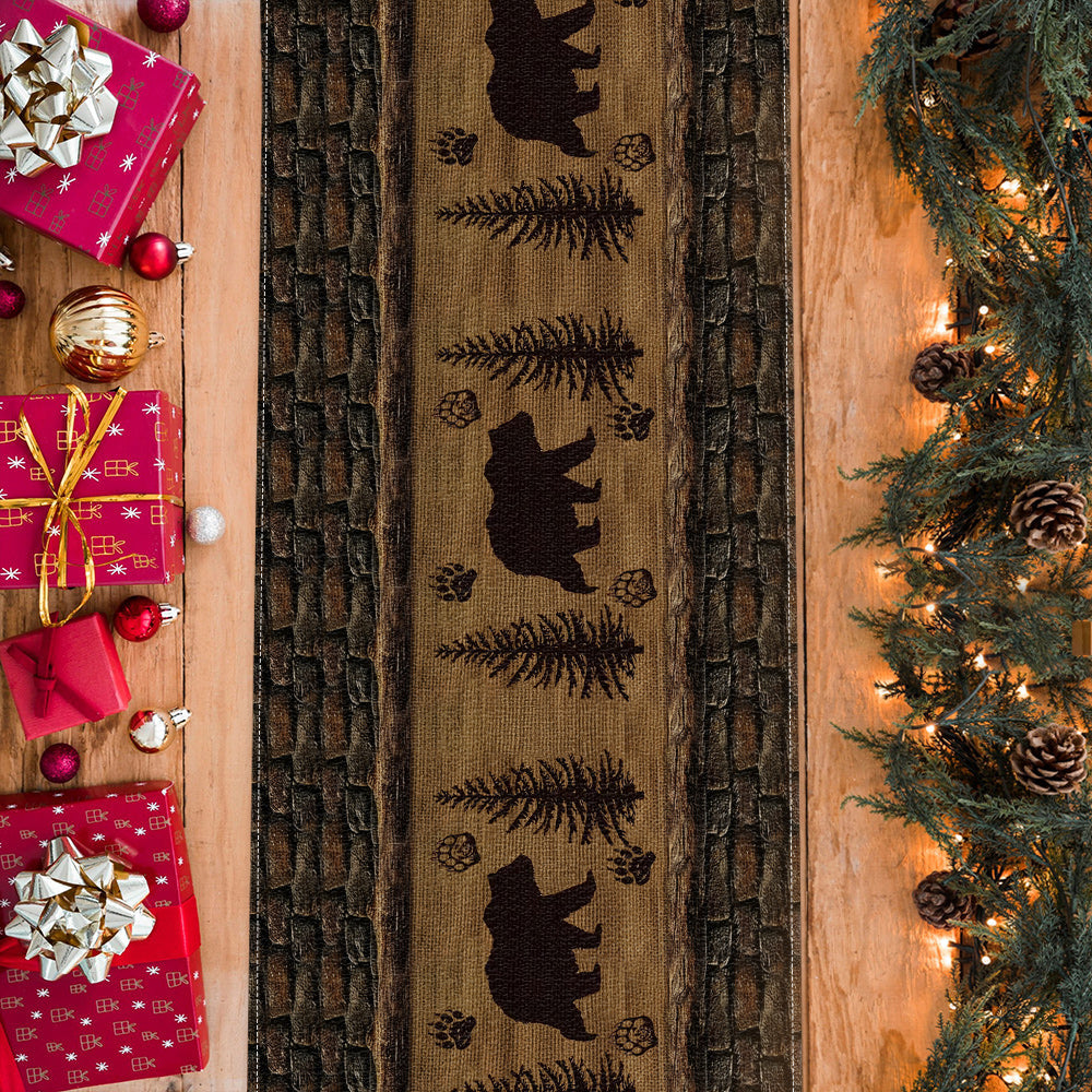 Chemin de table personnalisé « La chasse aux passions »