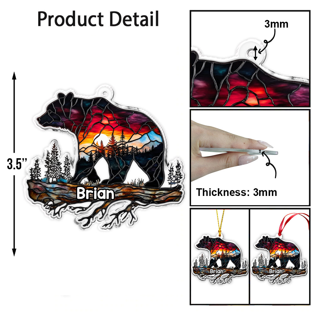Noël animalier - Ornement de chasse personnalisé