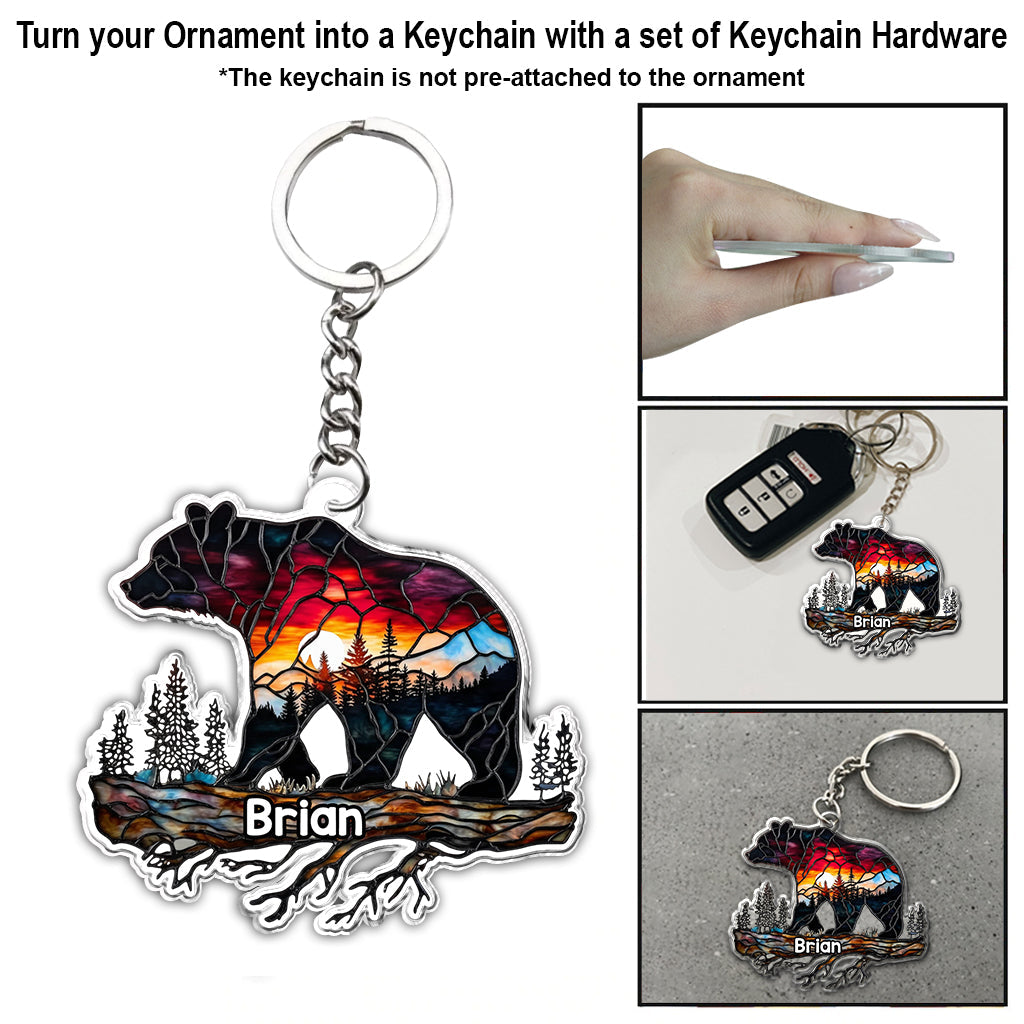 Noël animalier - Ornement de chasse personnalisé