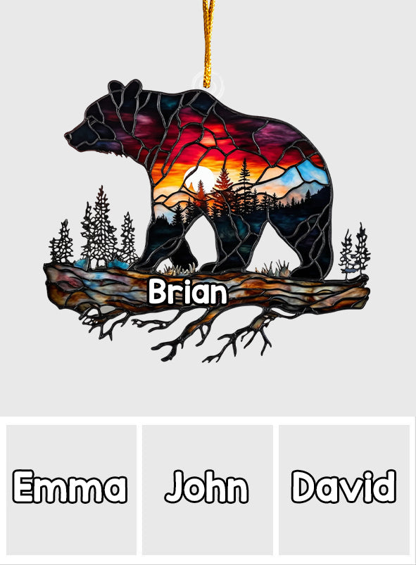 Noël animalier - Ornement de chasse personnalisé