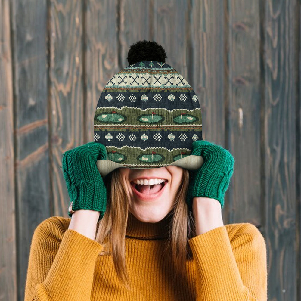 Hiver Golf - Bonnet de golf personnalisé