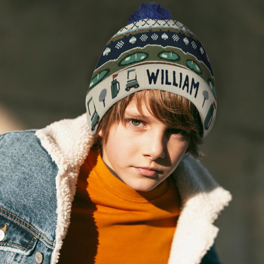 Hiver Golf - Bonnet de golf personnalisé