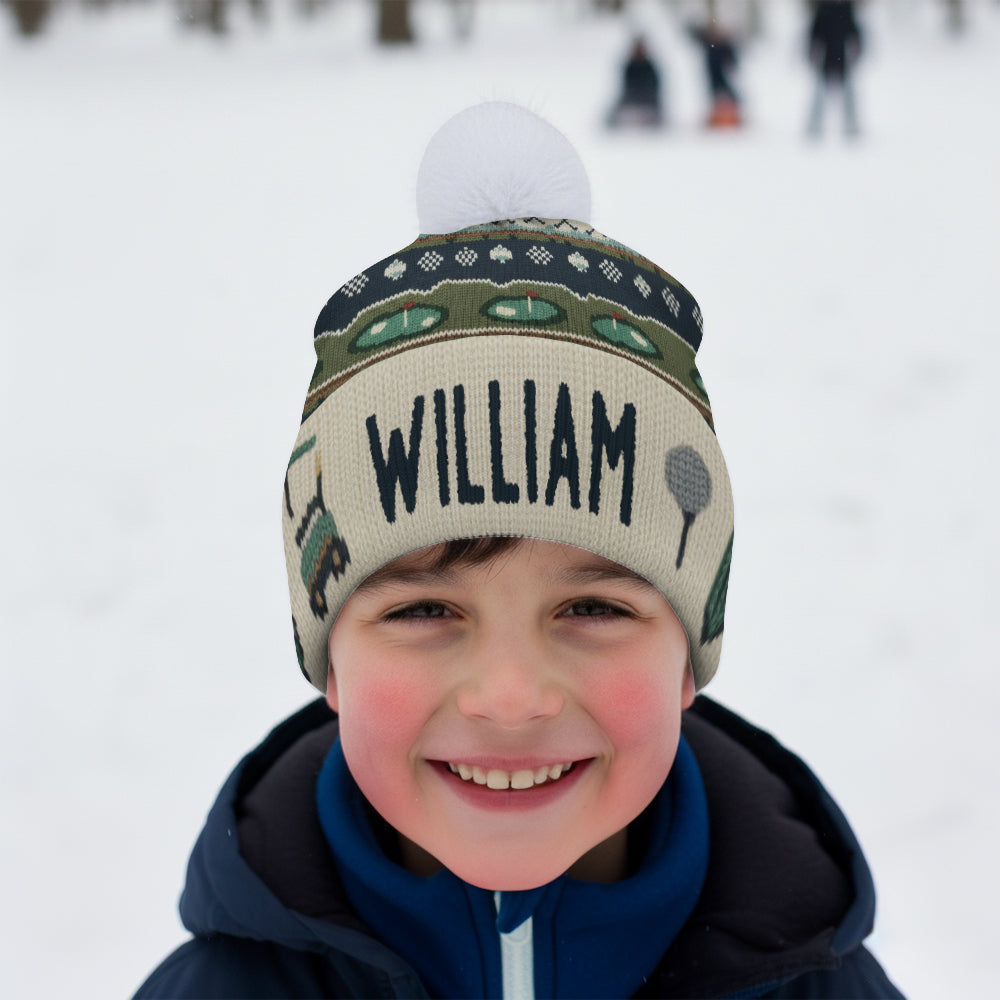 Hiver Golf - Bonnet de golf personnalisé