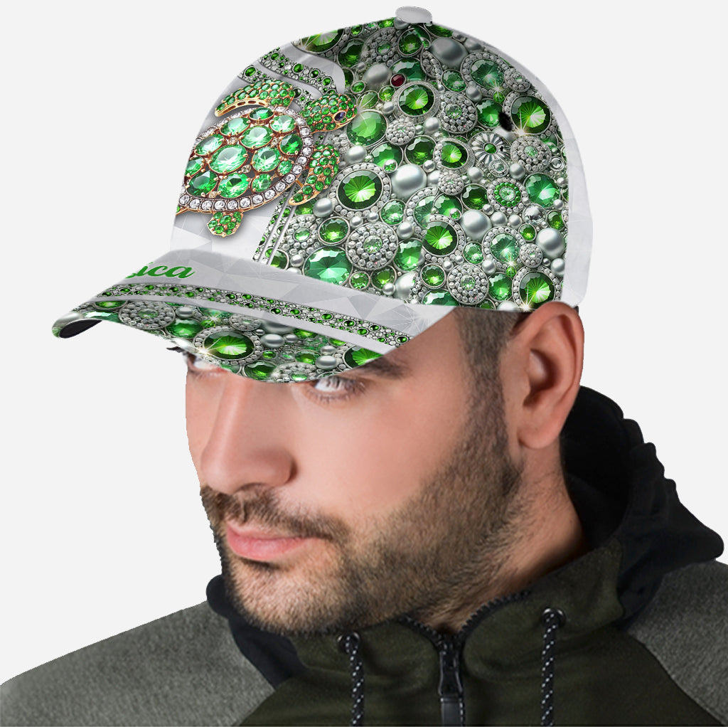 Casquette classique personnalisée « J’adore les tortues »