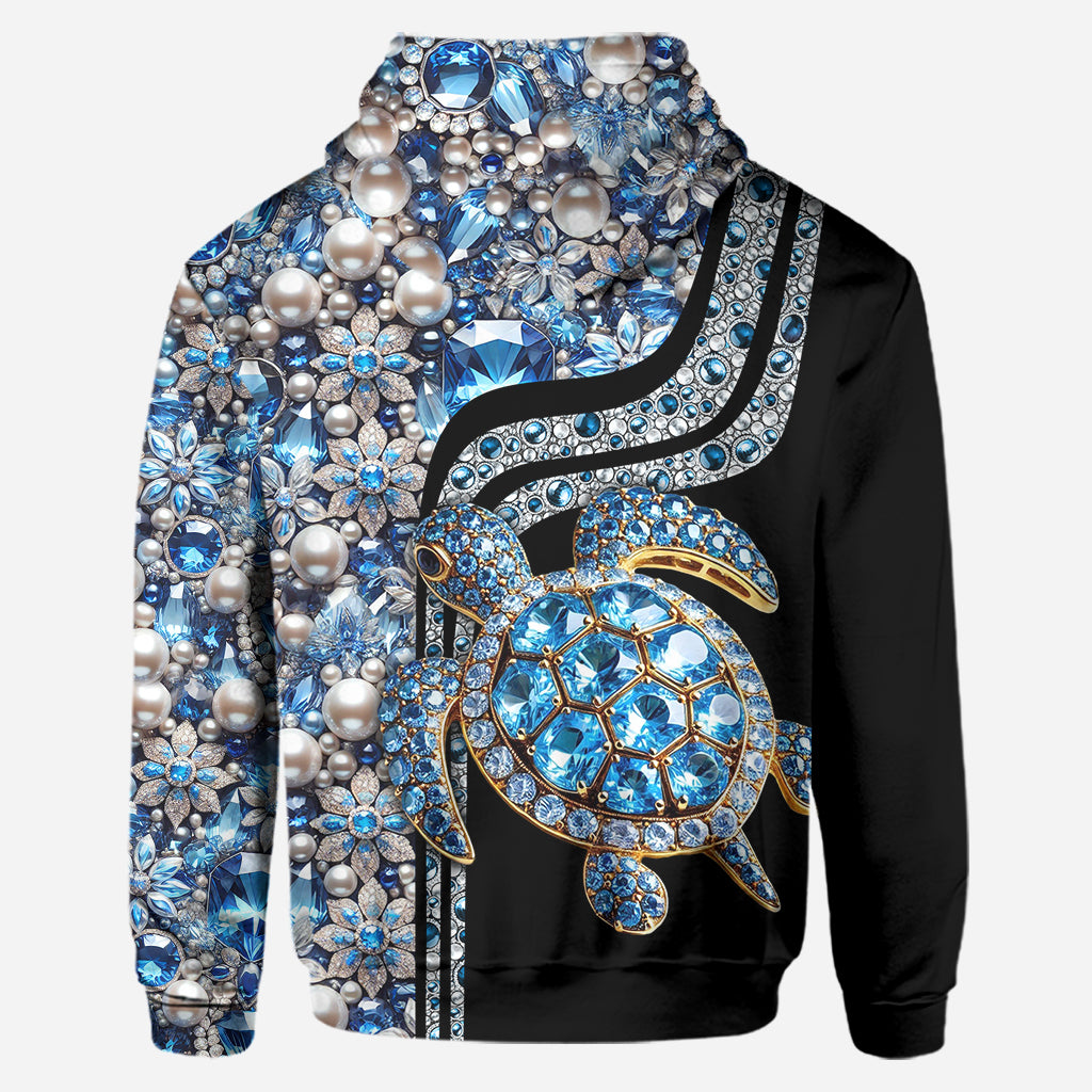 J'adore les tortues ! - Sweat à capuche et legging personnalisés avec tortue