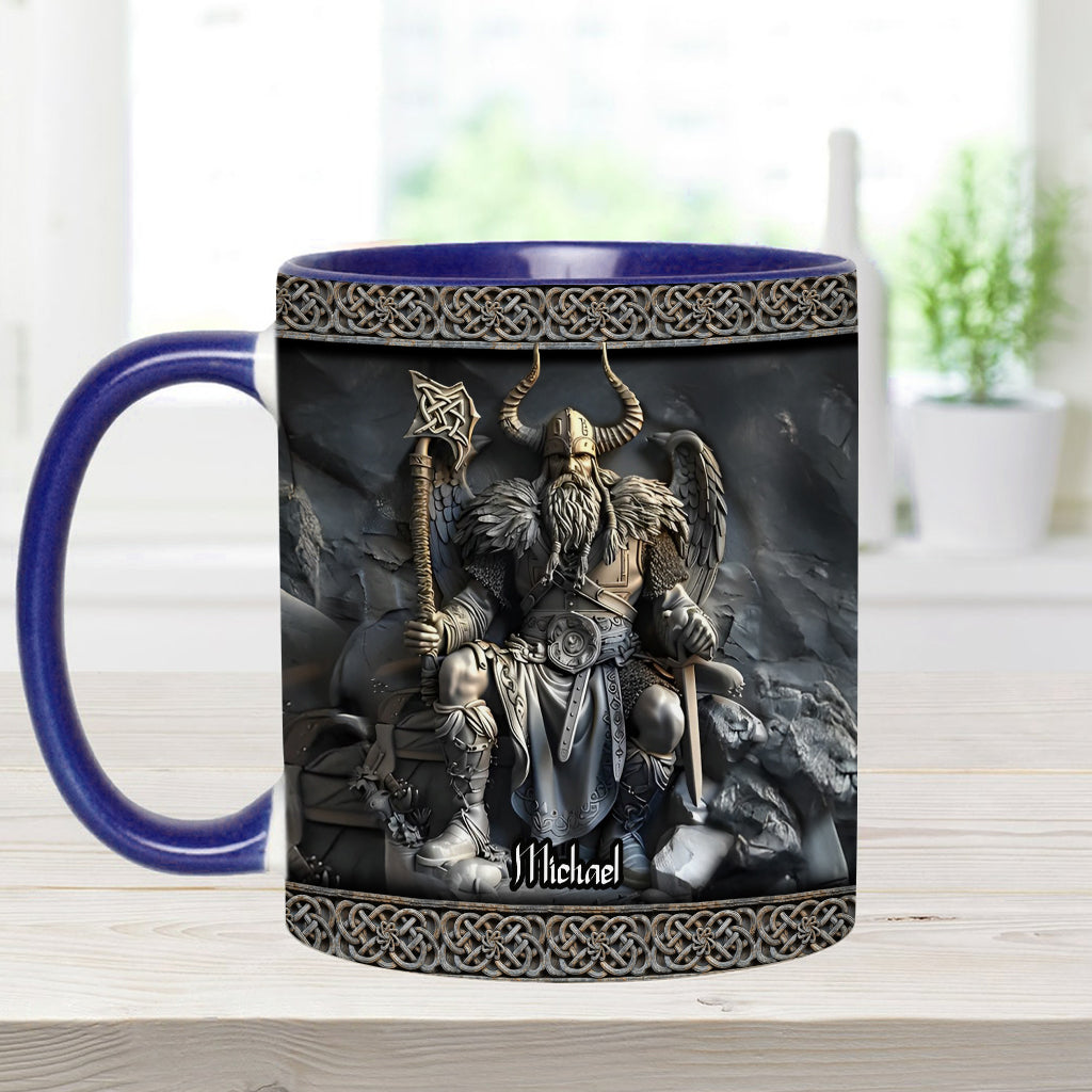 Viking - Personalized Viking Accent Mug