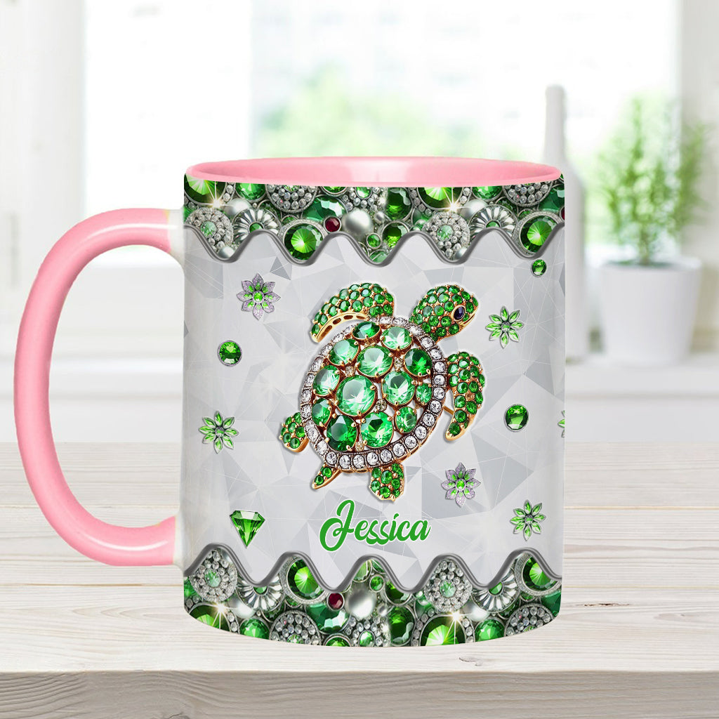 Love Turtles - Personalized Turtle Accent Mug