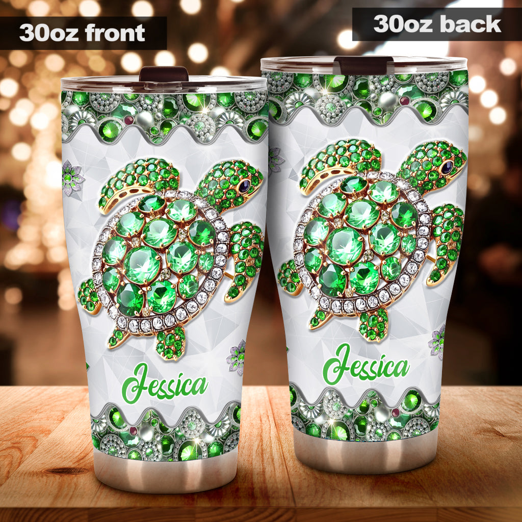 Love Turtles - Personalized Turtle Tumbler
