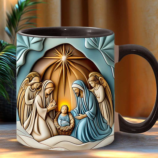 Mug à thème chrétien - Nativité