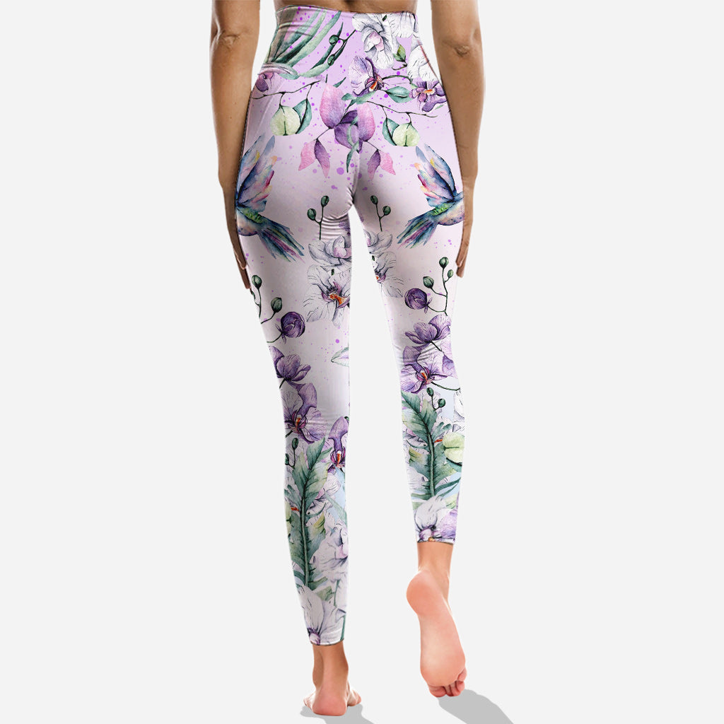 Foi, Espérance, Amour - Sweat à capuche et legging chrétiens personnalisés