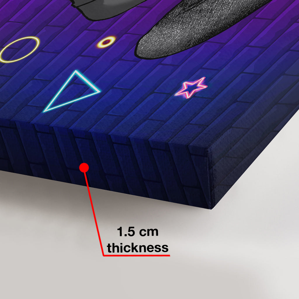 Gaming Zone - Personalized Video Game Canvas And Poster