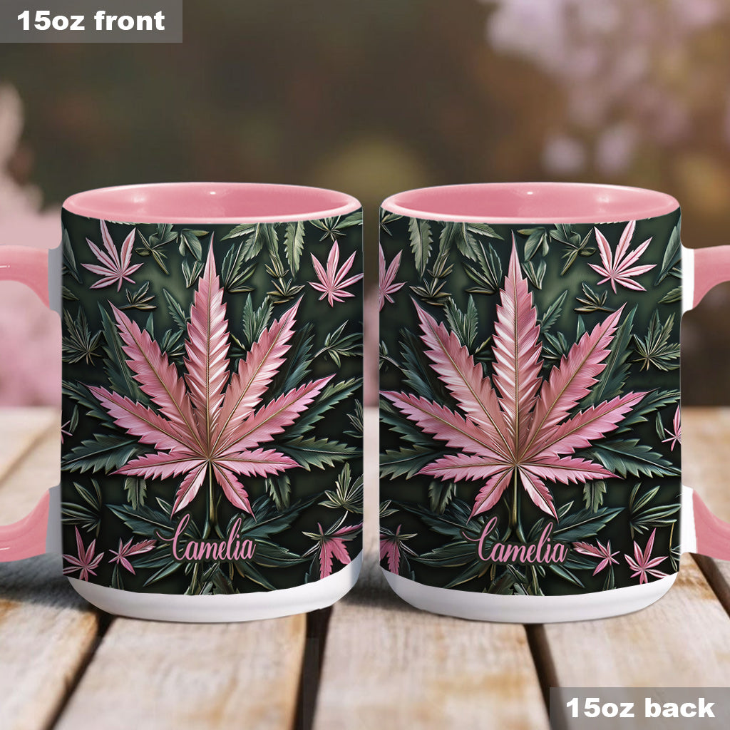 Stoner Chick - Personalized Weed Accent Mug