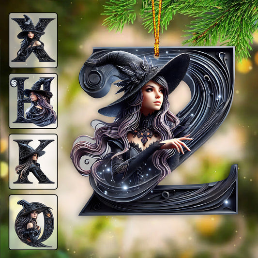 Lettre de sorcière - Ornement de sorcière personnalisé